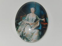 Cabochons/cameeën als wandschilderij