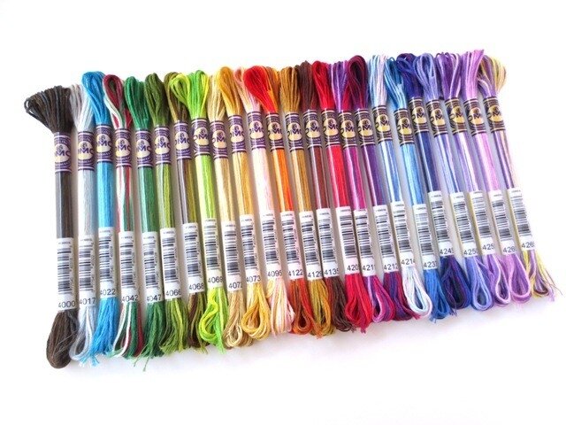 DMC Mouliné Color Variations