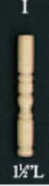 Poten 6 st 38x5mm