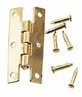 &quot;H&quot; HINGE BRASS 2paar