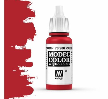 Model Color Carmine red