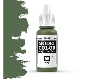 Model Color Uniform green