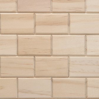 Fasadetegels 25 x40 mm 25 stuk