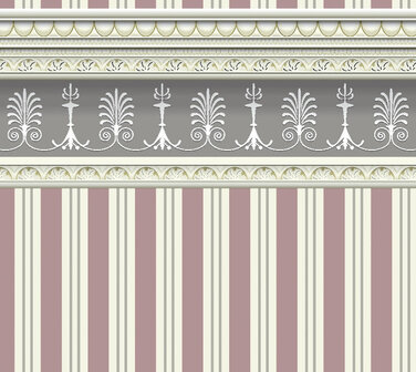 Heather stripe wallpaper