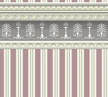 Heather stripe wallpaper