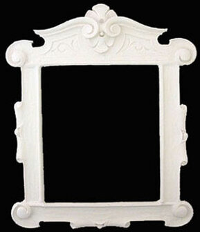 Raam spiegellijst buitenwerks 13,5 x 11,5cm