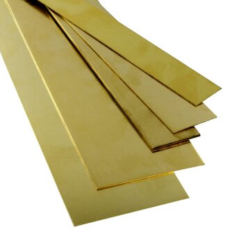 Strip Messing 1st 0,64mmx6,4mm 305 mm lang
