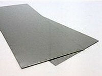 Aluminium plaat 1 st 200x400mm 2mm dik
