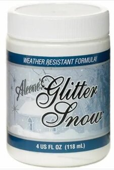 glitter snow