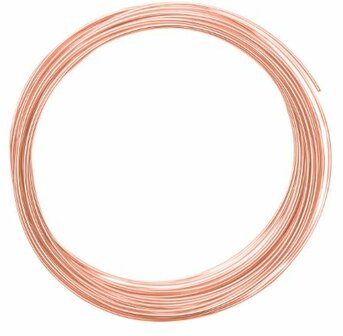 D41213 Aluminium draad 10 meter dikte 1 mm koper