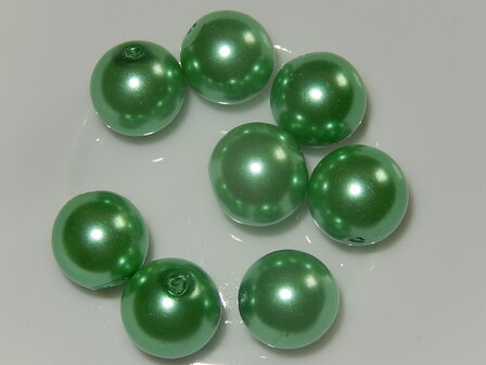 P5519 Glasparel groen rond 14 mm
