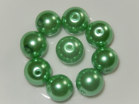 P5523 Glasparel groen rond 12 mm