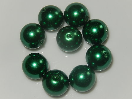P5401 Glasparel groen rond 12 mm