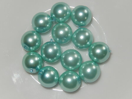 P4229 Glasparel mint rond 10 mm