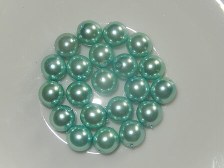P4208 Glasparel mint rond 8 mm