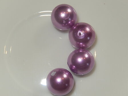 P6405 Glasparel violet rond 12 mm