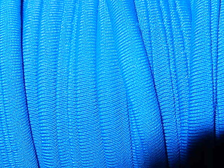 DRN403R50E Elastisch gestikt koord 20 cm blauw 5 mm