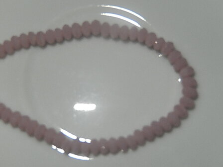 G005 Glaskralen facetgeslepen rondell 70 st Unica Ridae 2x3 mm