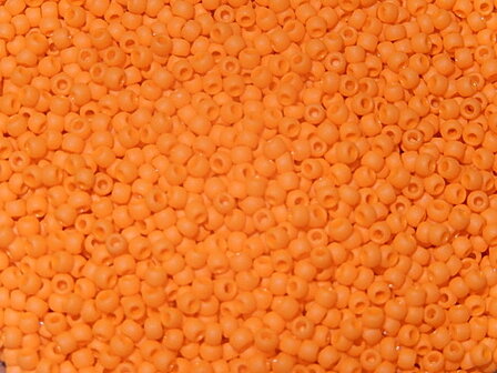 TR-11-42DF Toho rocailles 11/0 10 gr opaque frosted cantelope