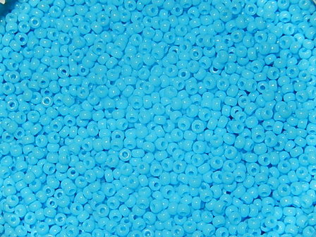 T1611 Miyuki rocailles 11/0 10 gr opaque turquoise blue 413