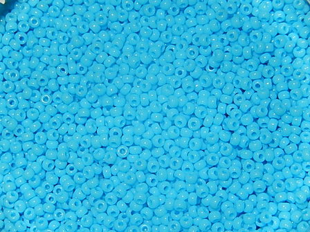 T1611 Miyuki rocailles 11/0 10 gr opaque turquoise blue 413