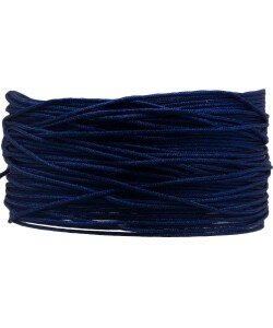 BA115 Macram&eacute; koord 0,8 mm 1 m kleur Navy Blue