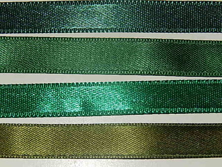 LS1000 Satijnband deluxe double face 10 mm breed meerdere kleuren