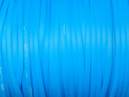 D1143 Rubberkoord 2 mm blauw gatmaat 1 mm