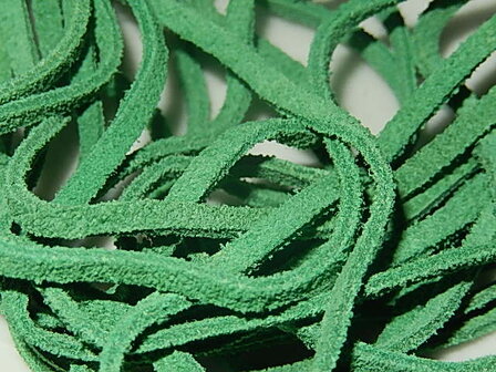 DRL504P030 Su&egrave;de veter 0.20 m lang 3 mm breed beryl green