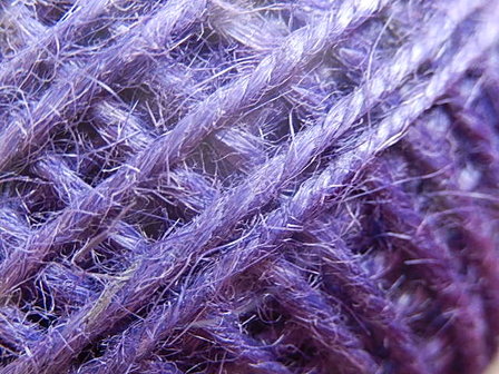DRJ017 Natuurlijk sisal koord 1 meter lang donkerblauw 2 mm