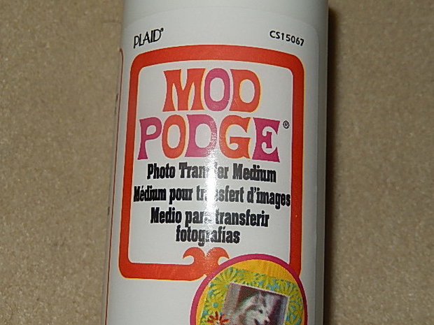 modpodge photo transfer