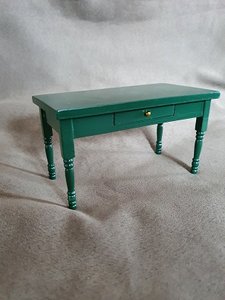 Groene eettafel