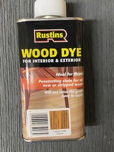 250ml Wood Dye Light Oak