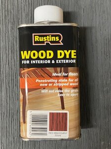 250ml Wood Dye Red Mahogany