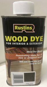 250ml Wood Dye Dark Teak