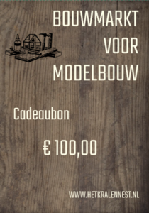 Cadeaubon twv €100