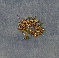 Brass nails 4mm pk 100