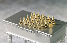 Screws for 4 Cranked Hinges, 28 pieces