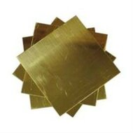 Messing plaat 200mmx200mmx0,5mm